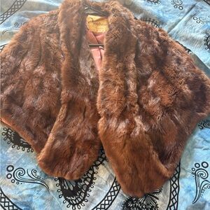 Real fur crepe perfect for the season